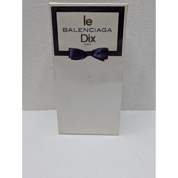 Balenciaga Le Dix 4 oz Eau de Cologne Vintage 1960's Lot 2421 NOS NEW Box Sealed - Picture 1 of 5
